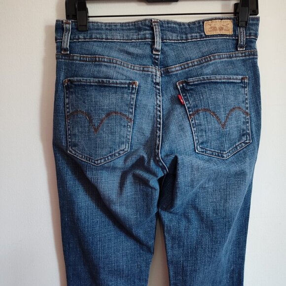 Ladies SZ 4S Levi's Mid Rise Skinny Jean - Picture 4 of 5